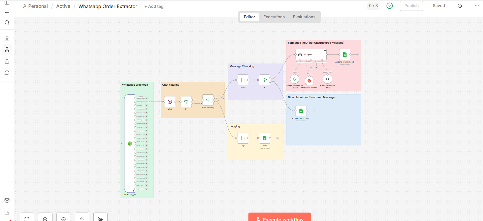 WhatsApp Data Extraction